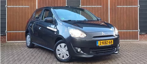 Mitsubishi Space Star 1.0 Inform, Airco, Dealer onderhouden, NAP, 5 deurs, Nieuwe APK