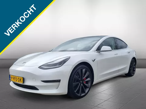 Tesla Model 3 Performance AWD75kWh full self drive SOH 85%