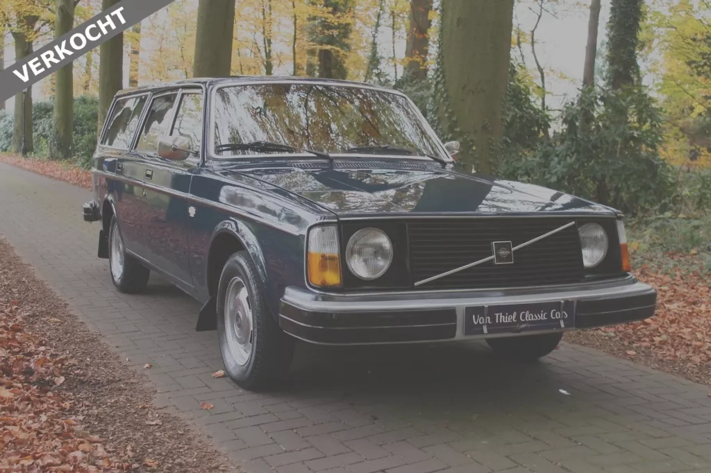 Volvo 245 DL Stuurbekrachtiging en Overdrive VERKOCHT