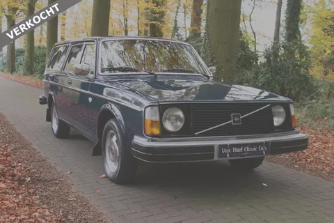 Volvo 245 DL Stuurbekrachtiging en Overdrive VERKOCHT