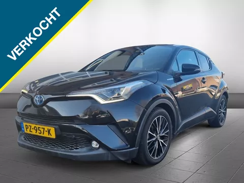 Toyota C-HR 1.8 Hybrid Executive lederen interieur, navi