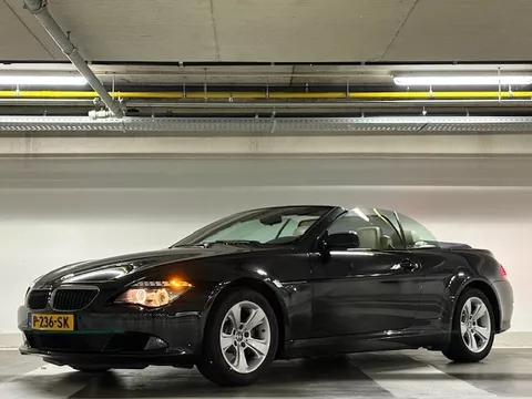 BMW 6 Serie Cabrio 630i High Executive - VERKOCHT - airco - leder - cruise