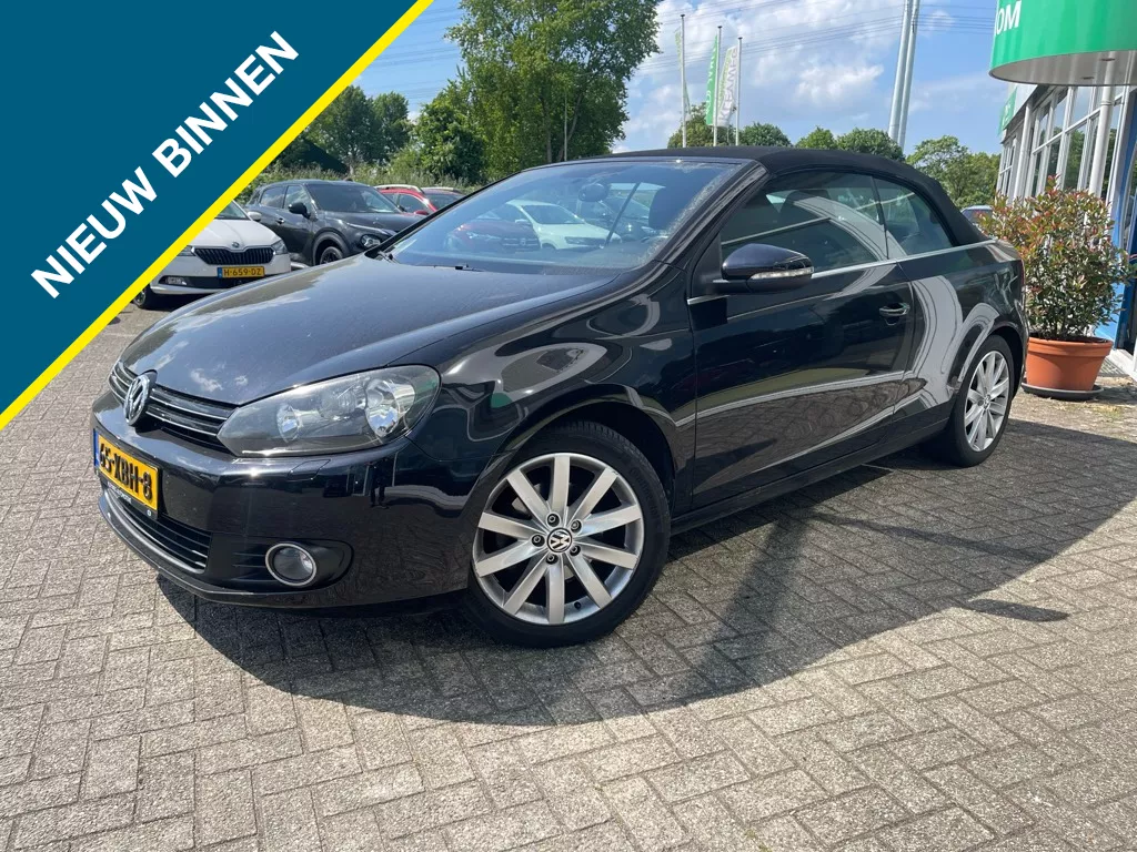 Volkswagen GOLF Cabriolet 1.2 TSI Bluemotrion, Nav, Stoelverw. PDC v+a