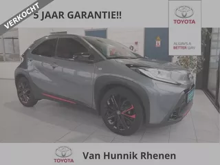 Toyota Aygo X 1.0 VVT-i Undercover | JBL | Stoelverw | LED | Camera | VERKOCHT
