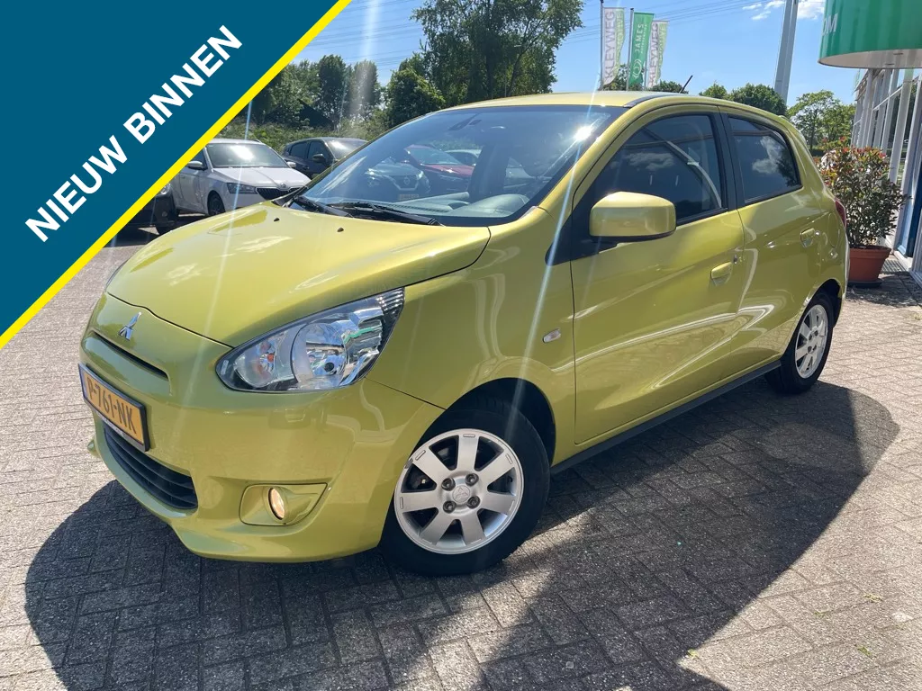 Mitsubishi Space Star 1.2 Automaat, Nav, Bleutooth, PDC, Lm velg, Stoelverwarming