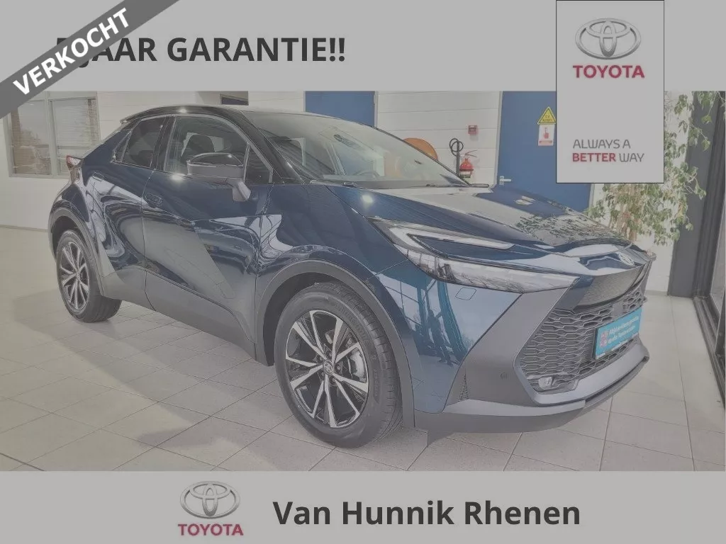 Toyota C-HR 1.8 140 Style | Groot Navi | Stoel en stuurverw | elekt achterkl VERKOCHT