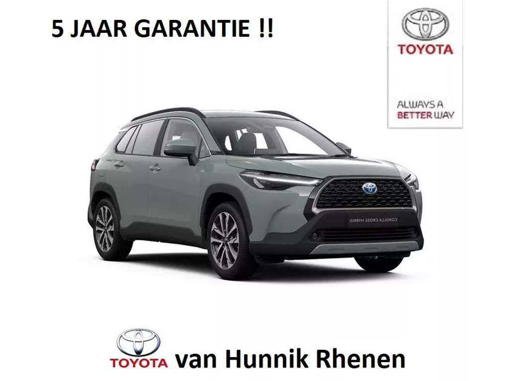 Toyota Corolla Cross 1.8 Style | Apple/Android | Stoel en stuur verw | Dodehoek |