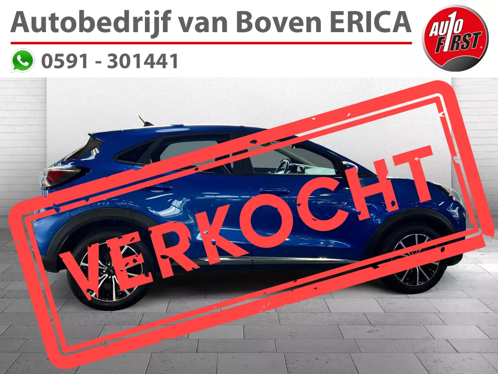 Ford Puma 1.0 EcoBoost Hyb. Titanium Automaat Carplay Clima Navi