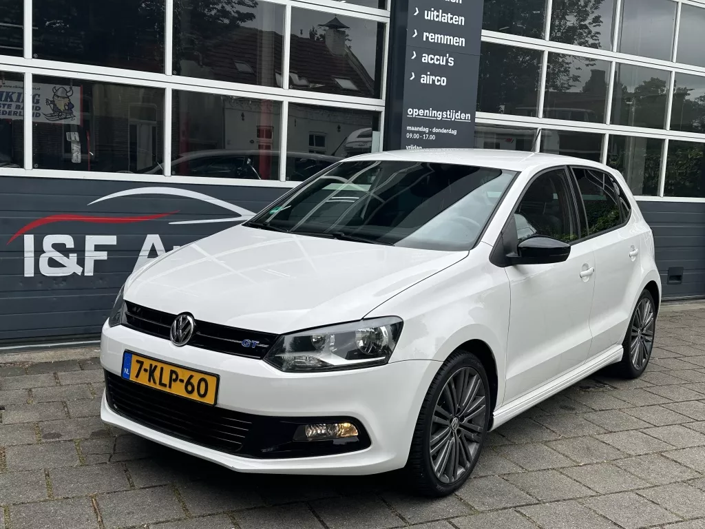 Volkswagen Polo 1.4 TSI BlueGT 140 PK Navi Ecc Half Leder Volledig onderhouden