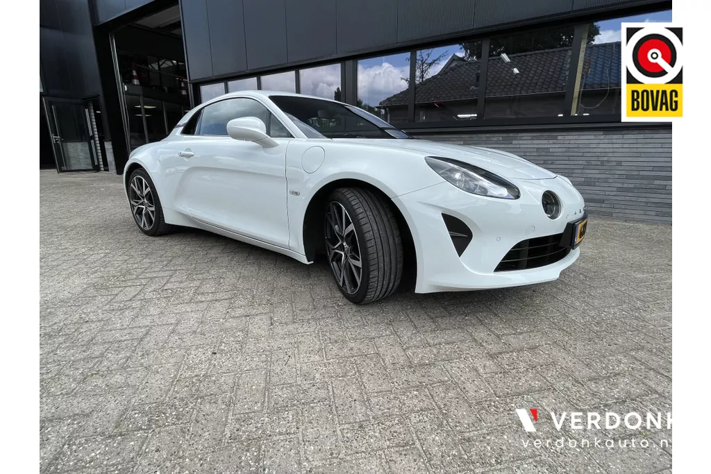 ALPINE A110 1.8 TURBO 252 PK op 1170 KILO CAMERA 7 T AUTOMAAT