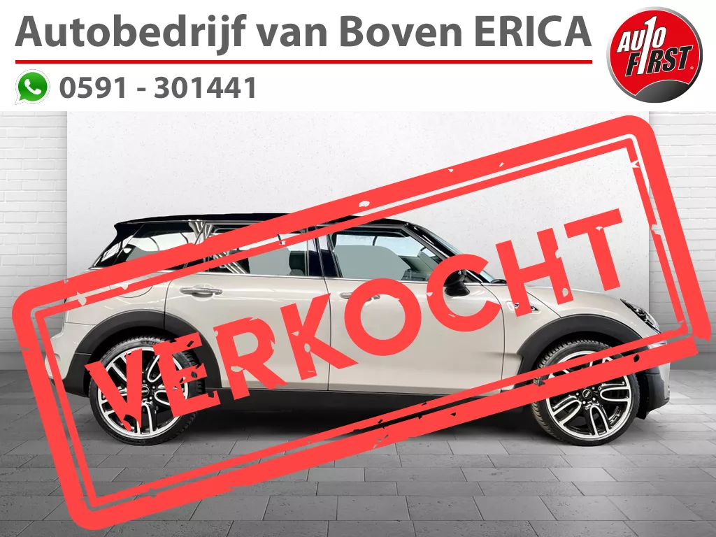 MINI Clubman Clubman Cooper S Classic Automaat Cruise Clima Half Leder