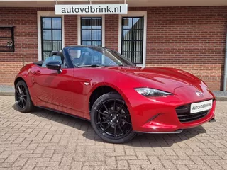 Mazda MX-5 1.5 SkyAc-G 131 TS+. DEALER ONDERHOUDEN / NAVI / STOELVERWARMING